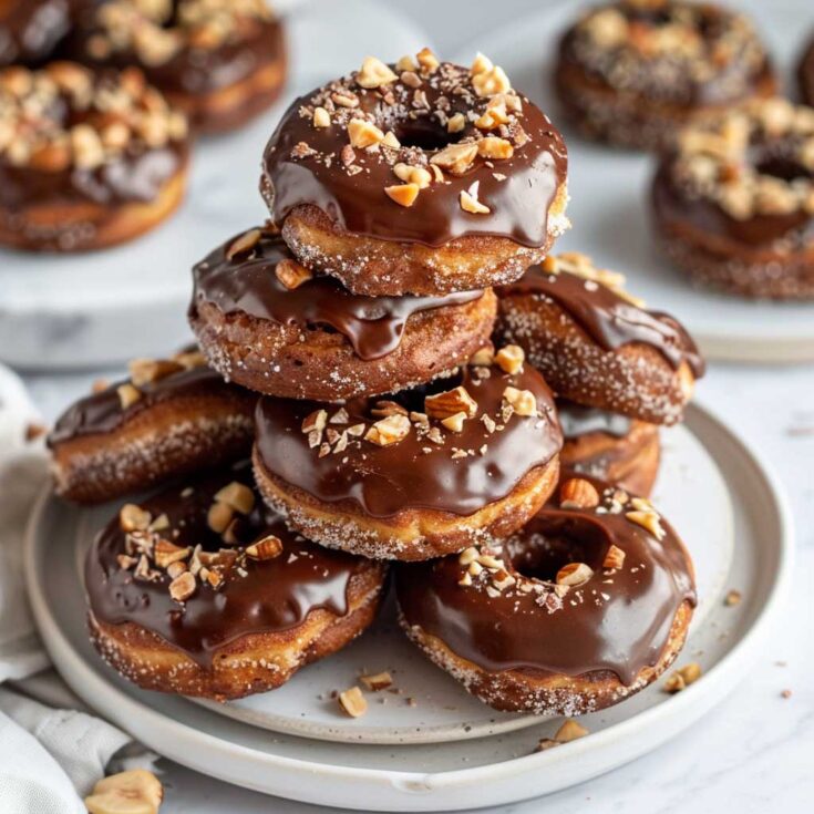 Chocolate Hazelnut Donuts: A Decadent Delight
