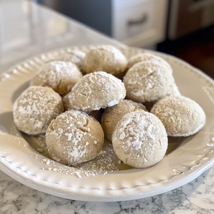 Cinnamon Mexican Wedding Cookies