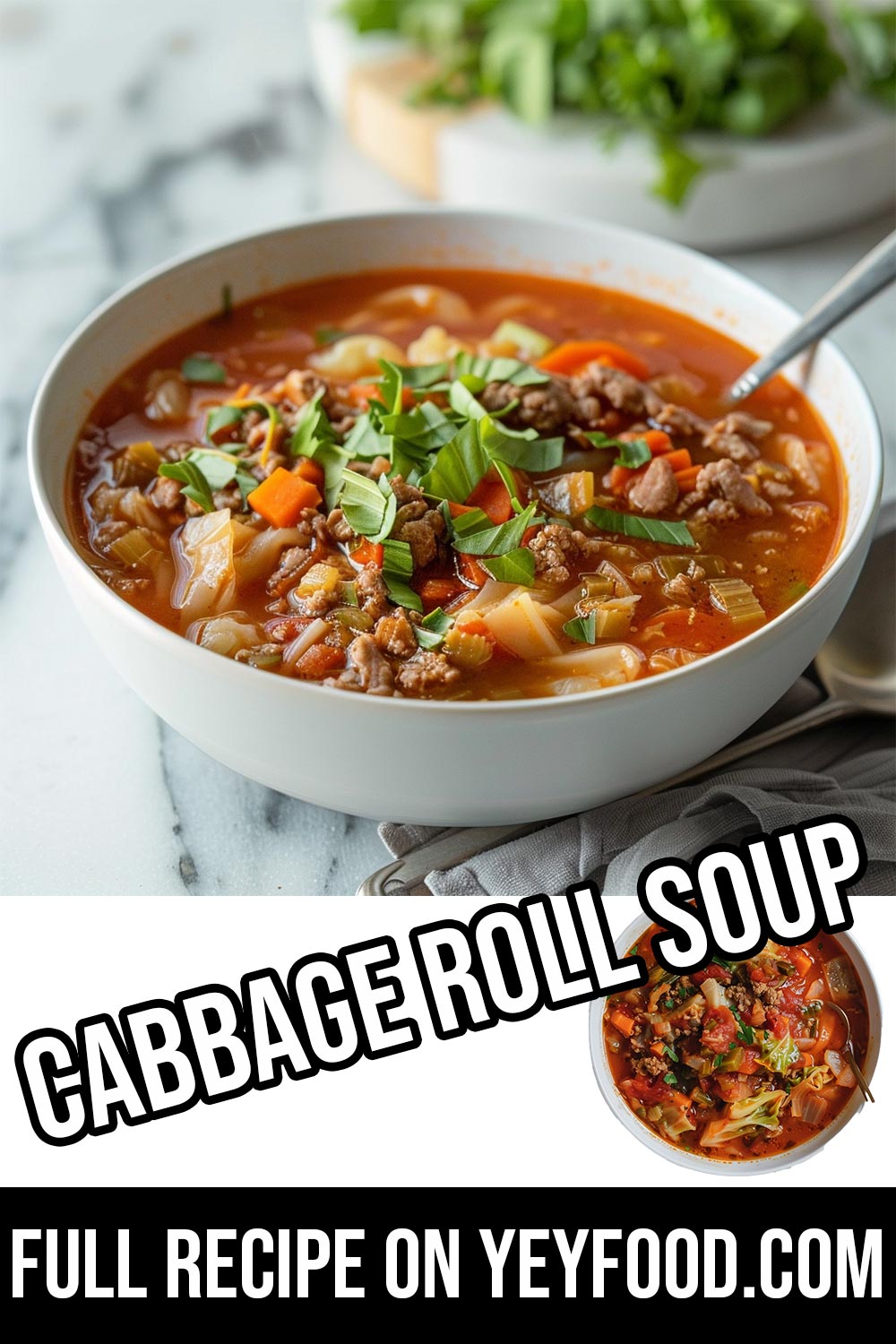 Cabbage Roll Soup - Yeyfood.com: Recipes, cooking tips, and kitchen