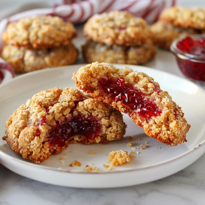 Copycat Costco Raspberry Crumble Cookies