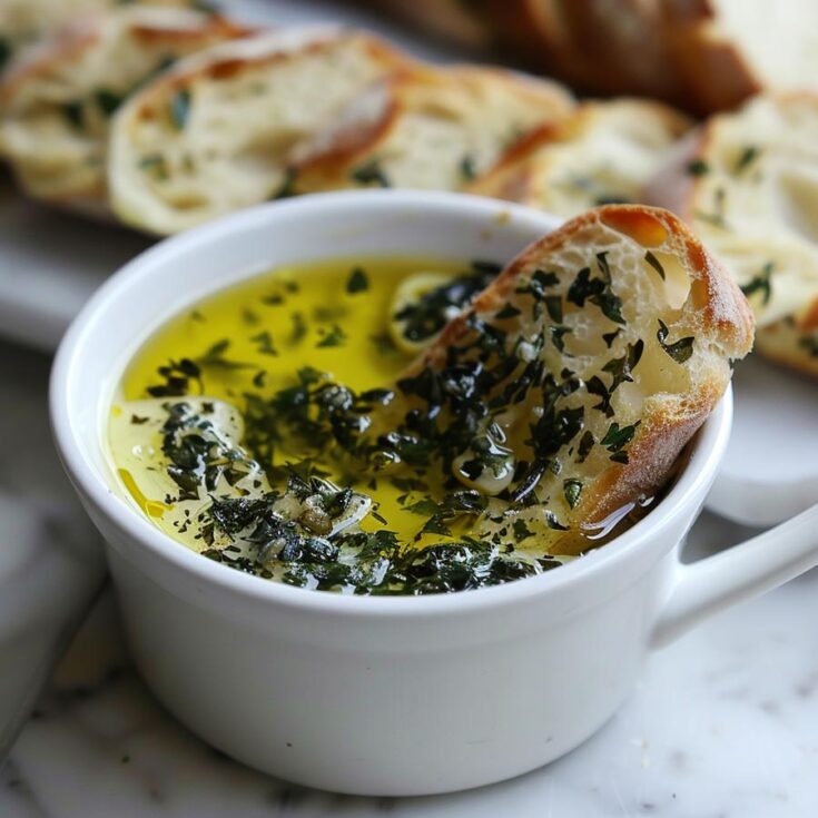 Garlic Herb Olive Oil Dip