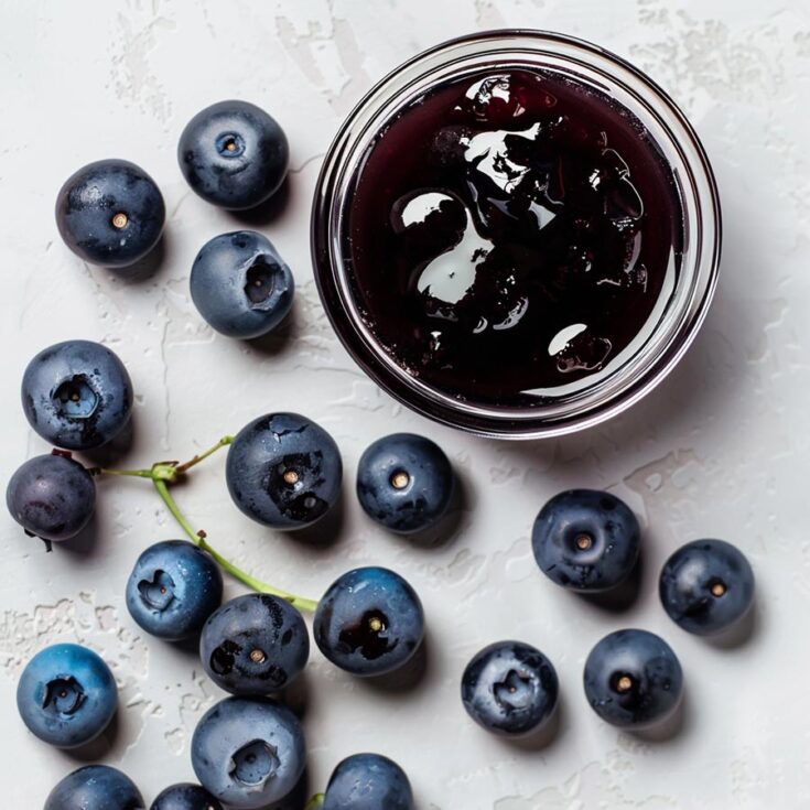 No Pectin Blueberry Jam