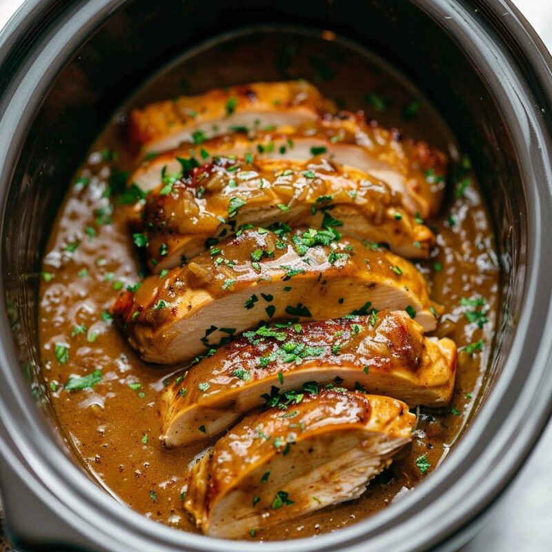 Crock Pot Chicken & Gravy - Yeyfood.com: Recipes, cooking tips, and