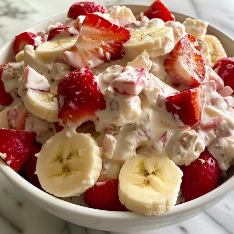 Strawberry-Banana Salad
