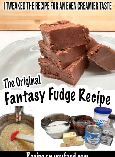 Original Fantasy Fudge Recipe