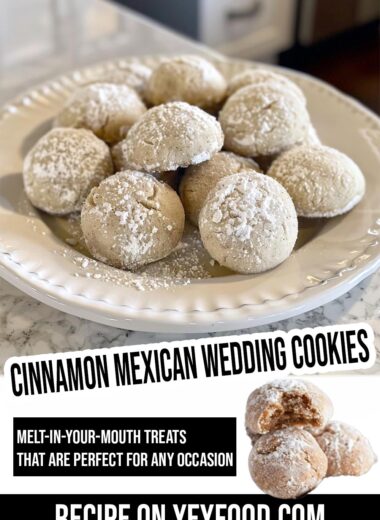 Cinnamon Mexican Wedding Cookies