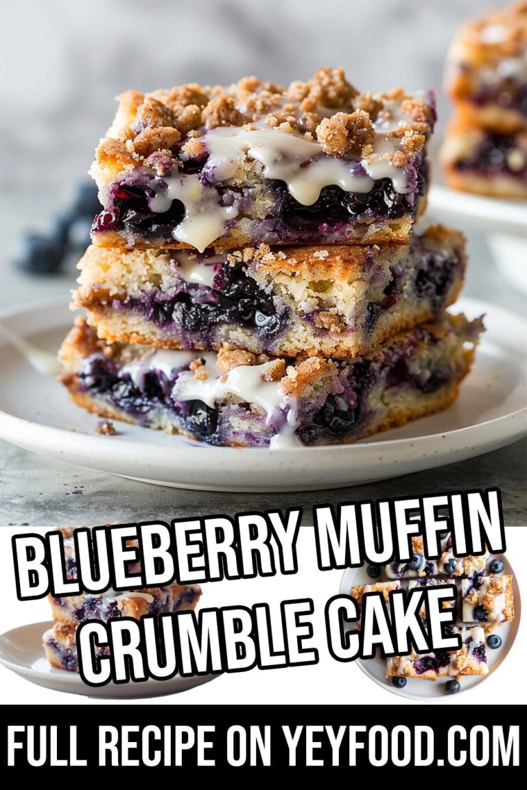 Blueberry Muffin Crumble Cake - Yeyfood.com: Recipes, cooking tips, and ...