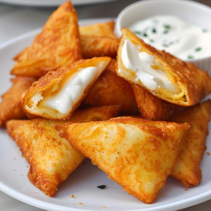 Fried Cheese Stuffed Doritos