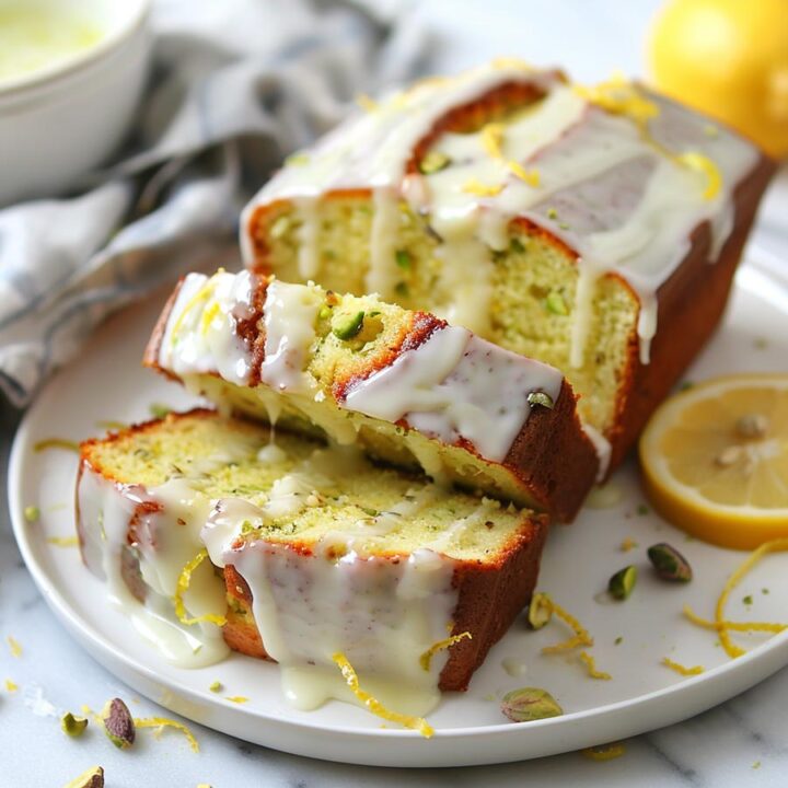 Pistachio Lemon Breakfast Bread