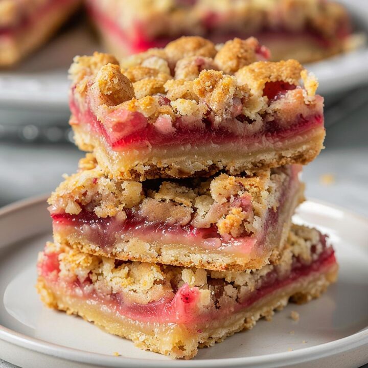 Rhubarb Breakfast Cakes