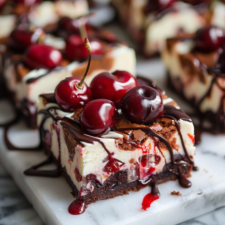 Cherry Cheesecake Brownies