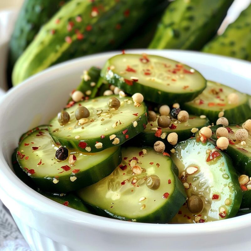Sweet Cucumber Pickles