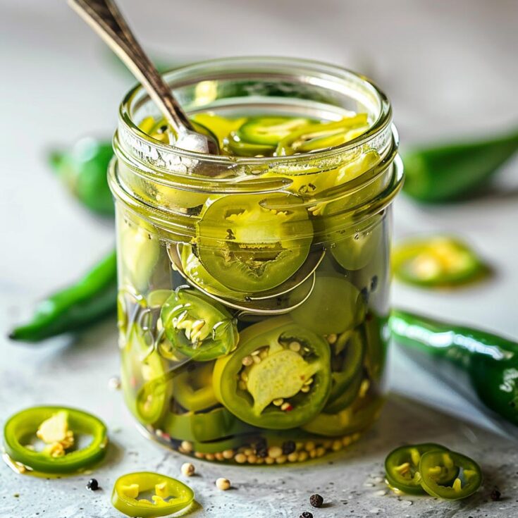 Homemade Pickled Jalapenos