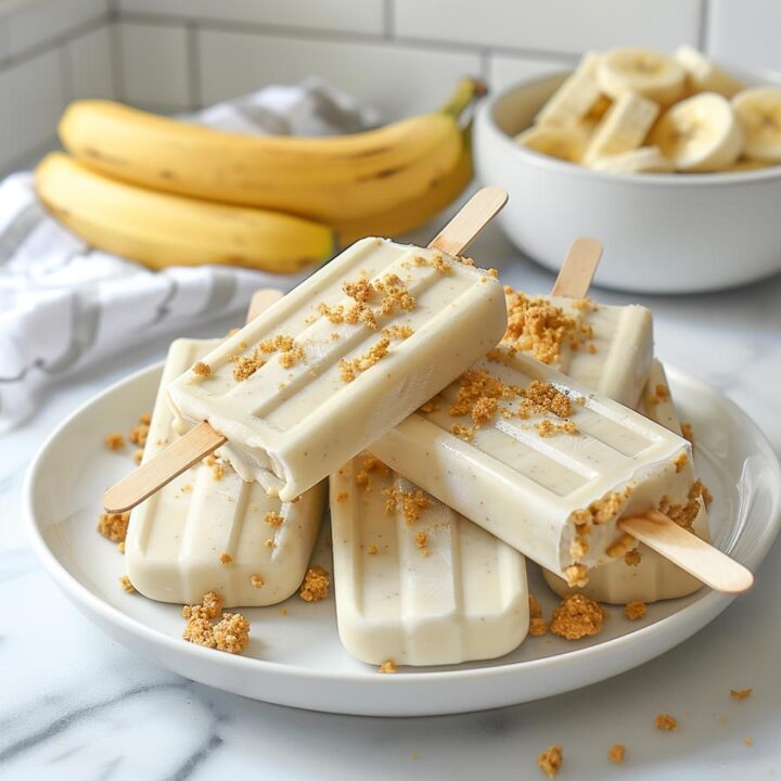 Banana Pudding Popsicles