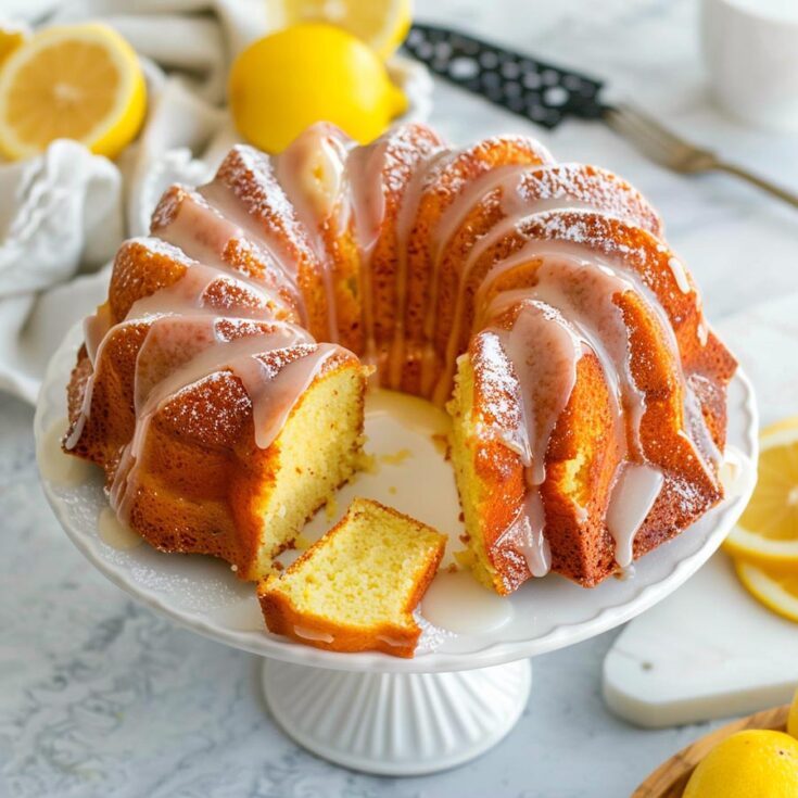 Vintage Lemon Lime Soda Cake