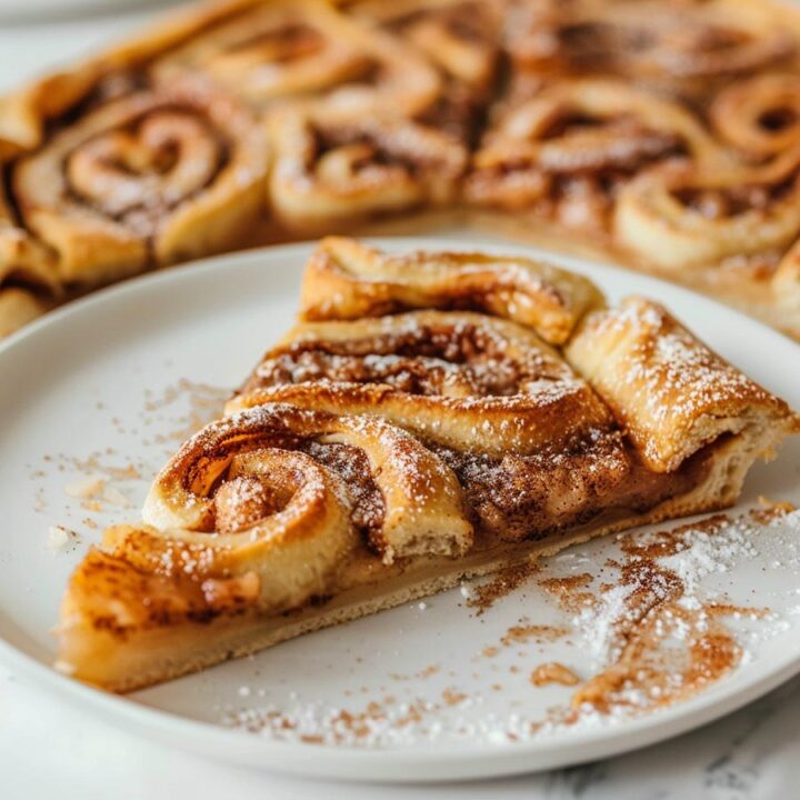 Easy Cinnamon Sugar Pizza