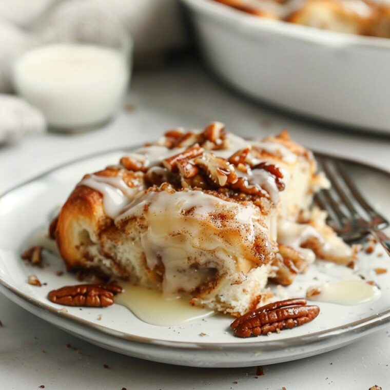 Cinnamon Roll Casserole - Yeyfood.com: Recipes, cooking tips, and