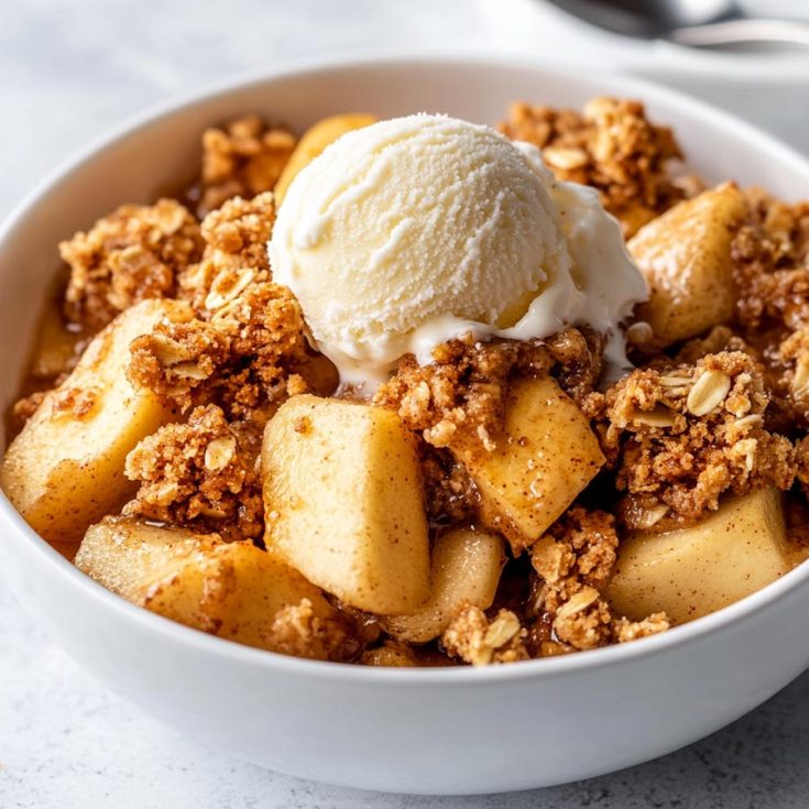 Air Fryer Apple Crisp