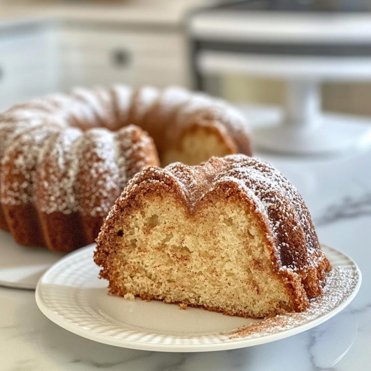 Apple Cider Donut Cake