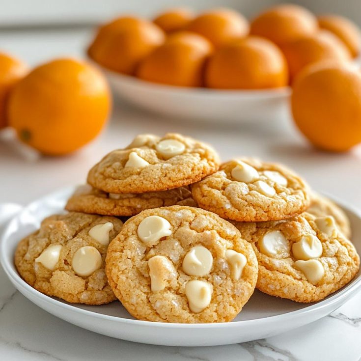 Orange Creamsicle Cookies