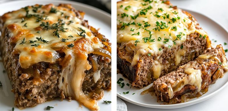 French Onion Meatloaf - Yeyfood.com: Recipes, cooking tips, and kitchen