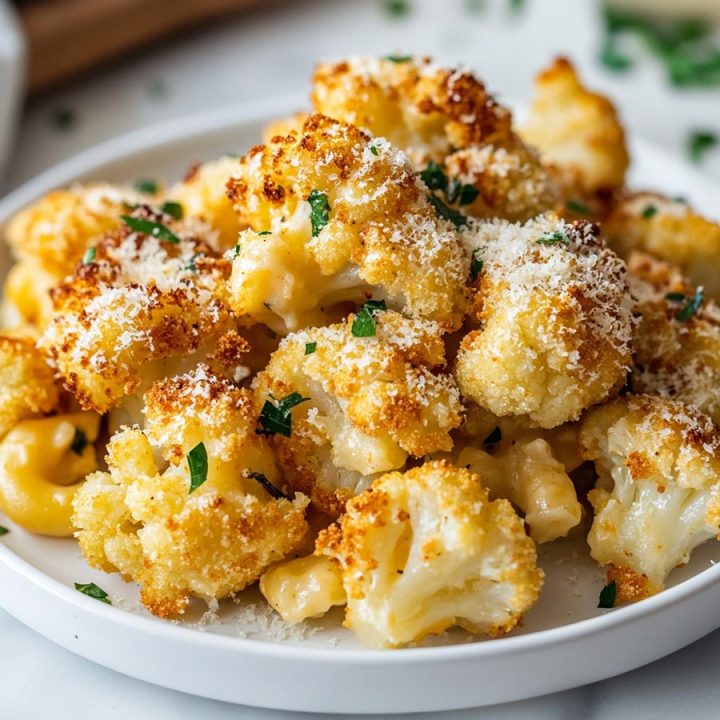 Air Fryer Crispy Parmesan Cauliflower