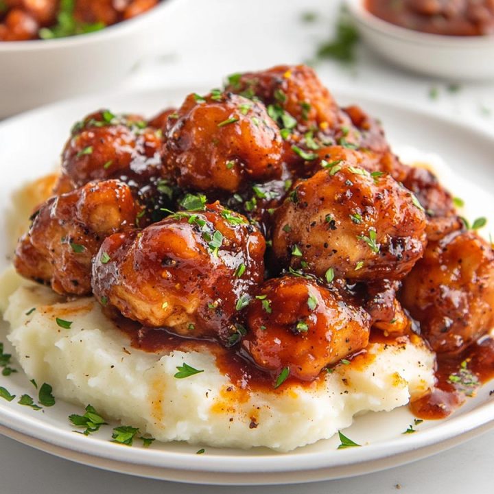 Crockpot Fireball Chicken