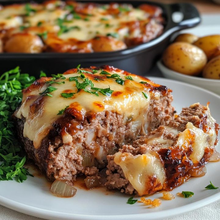 French Onion Meatloaf