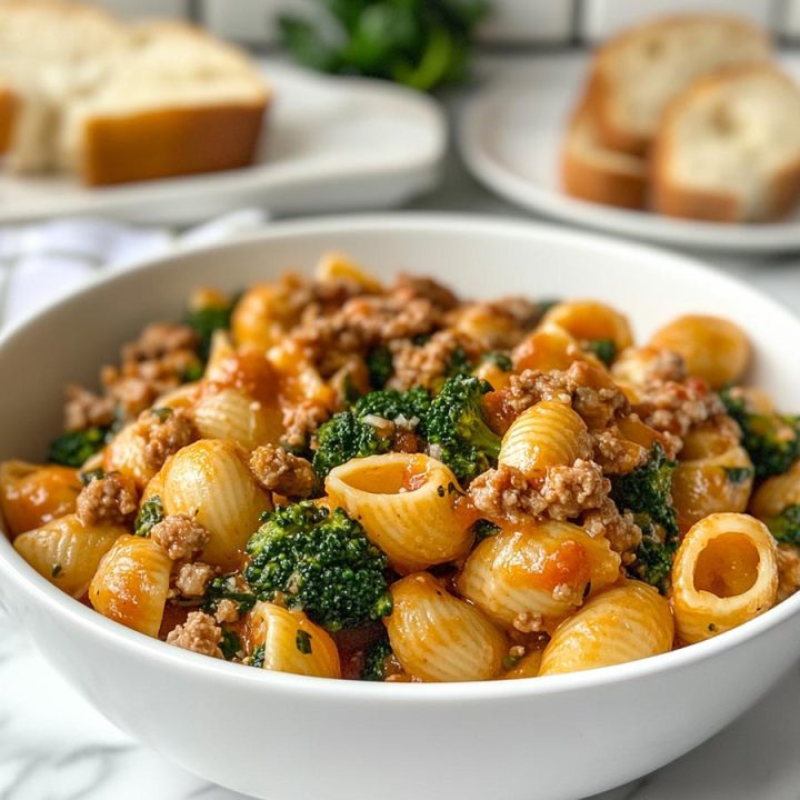 One-Pot Sausage Broccoli Pasta