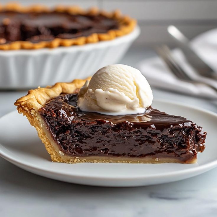 Hot Fudge Pie