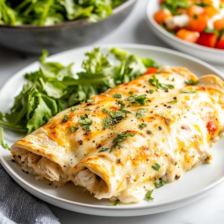 White Chicken Enchiladas