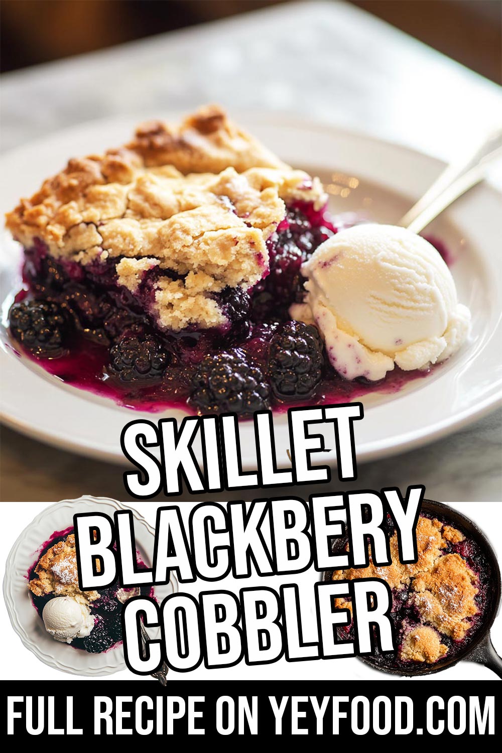 Skillet Blackberry Cobbler Recipes, cooking tips, and
