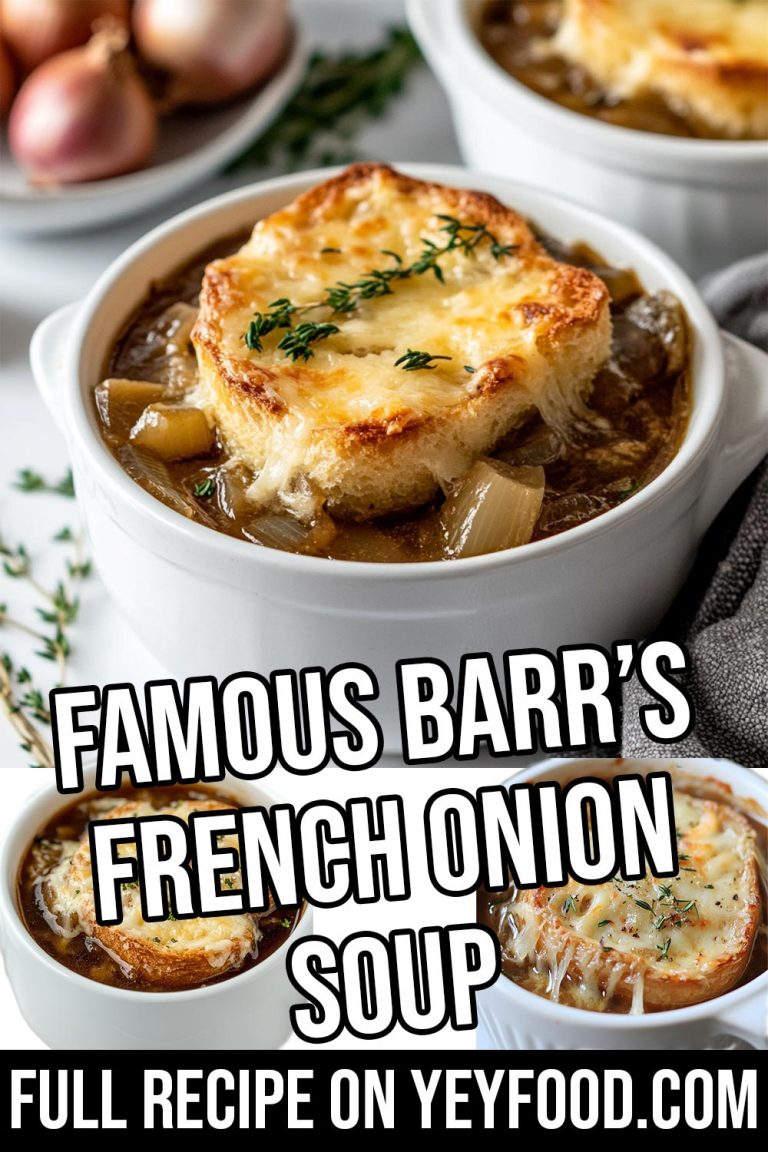 Famous Barr's French Onion Soup - Yeyfood.com: Recipes, cooking tips