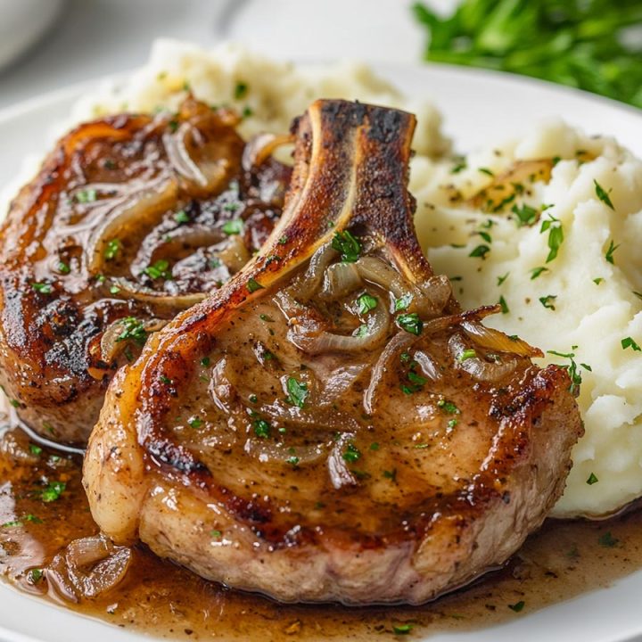 French Onion Pork Chops