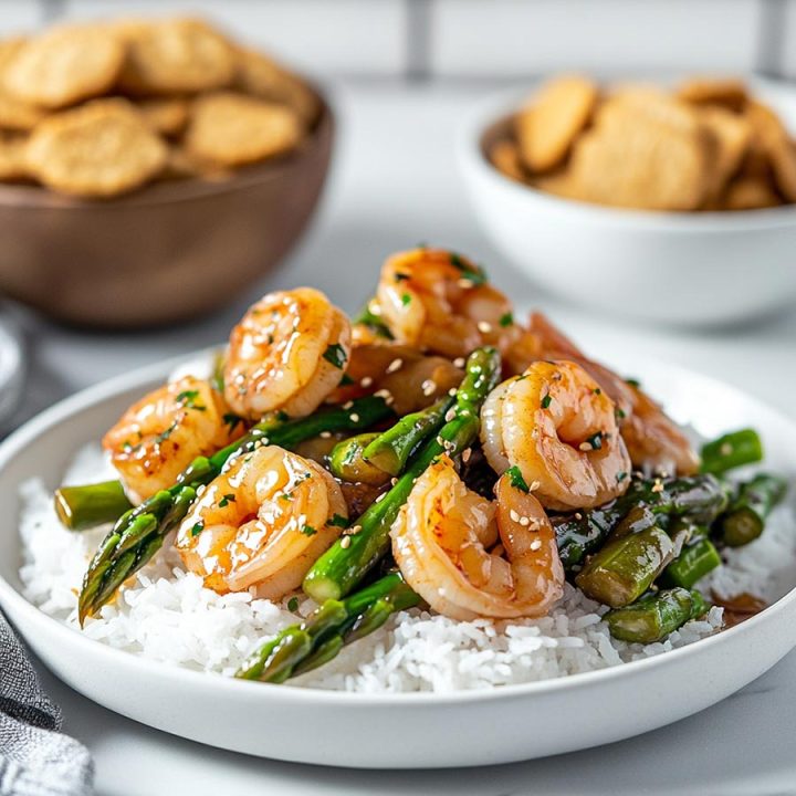 Teriyaki Shrimp and Asparagus