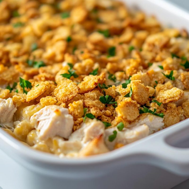 Ritz Cracker Chicken Casserole - Yeyfood.com: Recipes, cooking tips