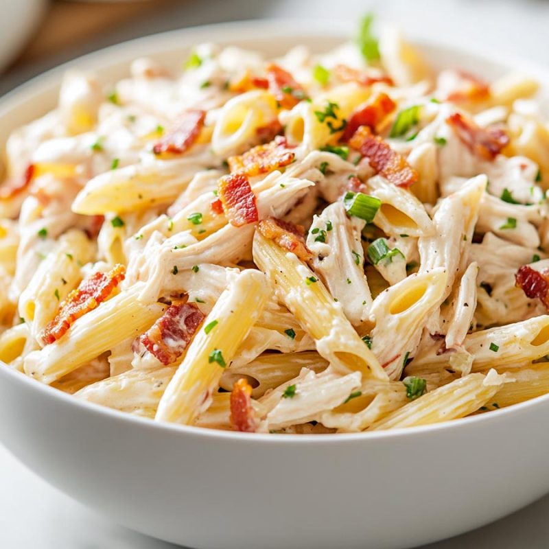 Chicken Bacon Ranch Pasta Salad - Yeyfood.com: Recipes, cooking tips