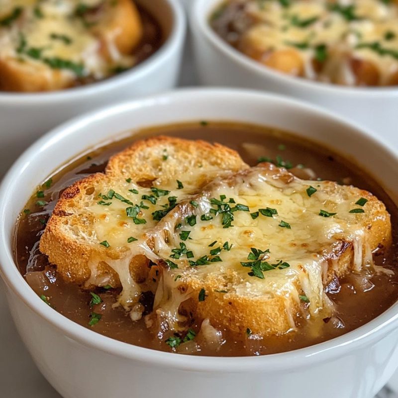 Famous Barr's French Onion Soup - Yeyfood.com: Recipes, cooking tips