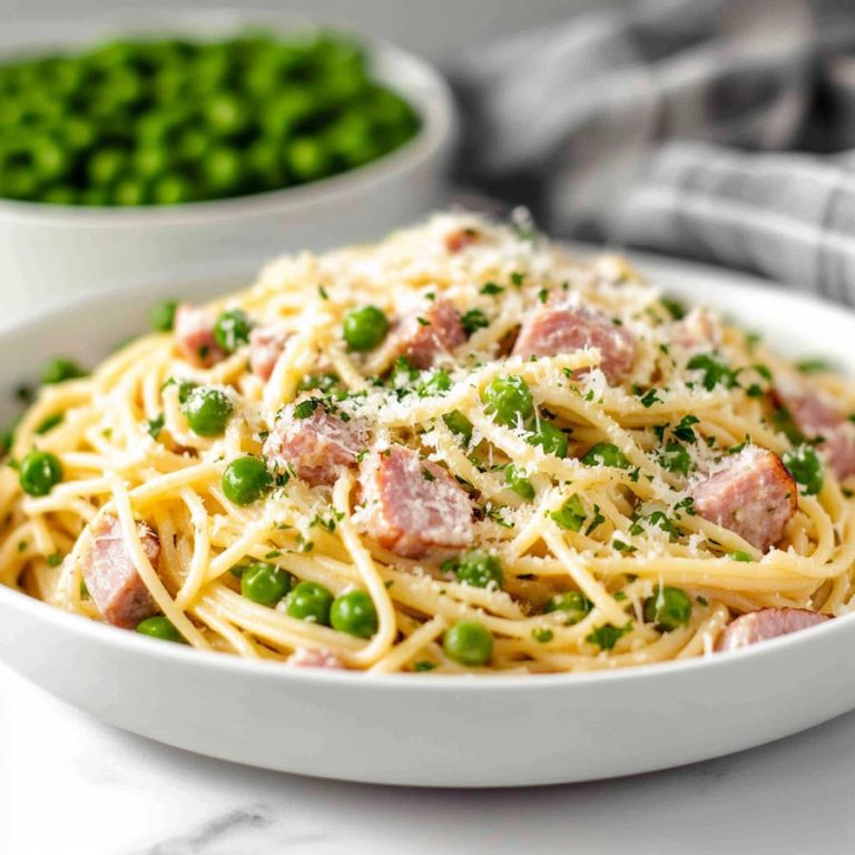 Photo inspiration: Picture Idea: Ham And Peas Pasta