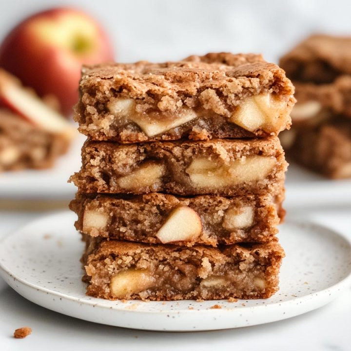 The Best Apple Brownies