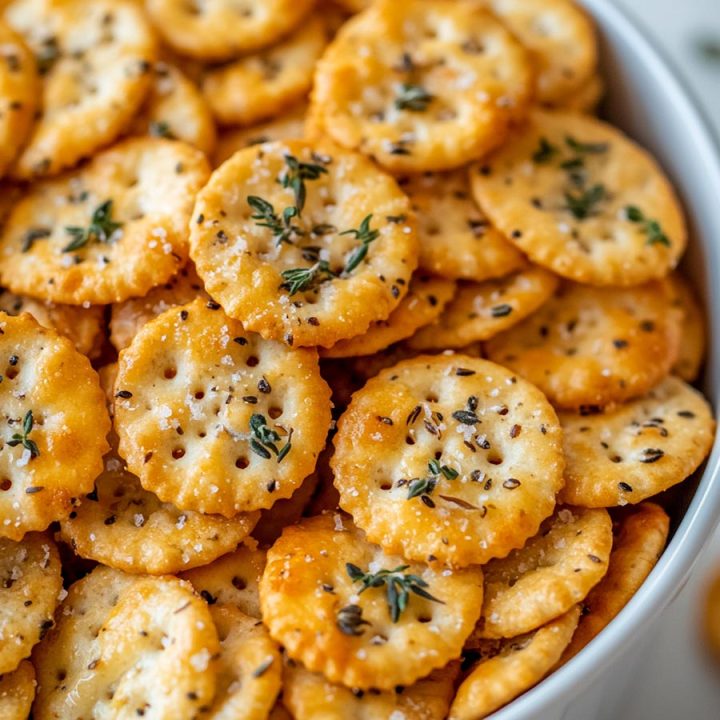 Garlic Bread Ritz Bits