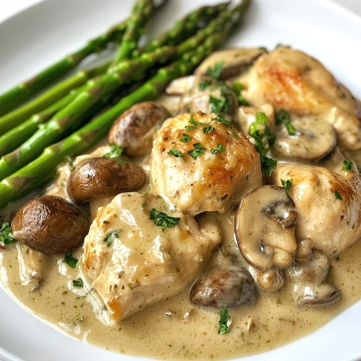 Chicken Fricassee with Spring Vegetables