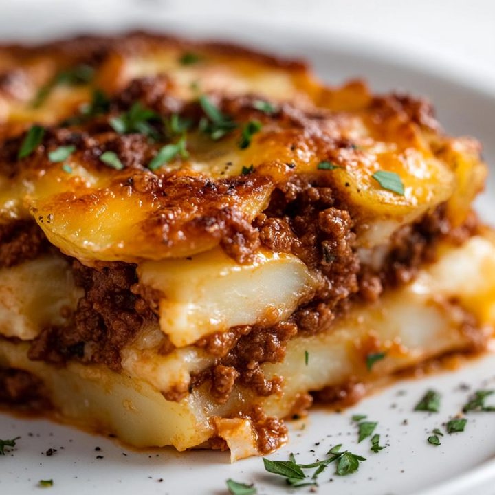 Cheesy Bolognese Hotpot