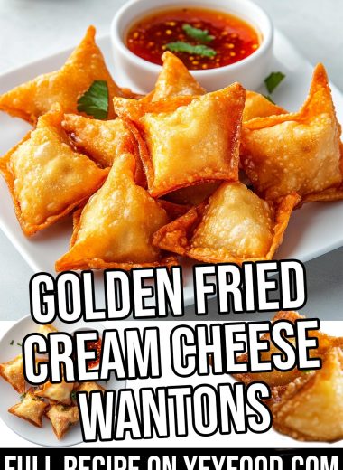 Golden Fried Cream Cheese Wontons