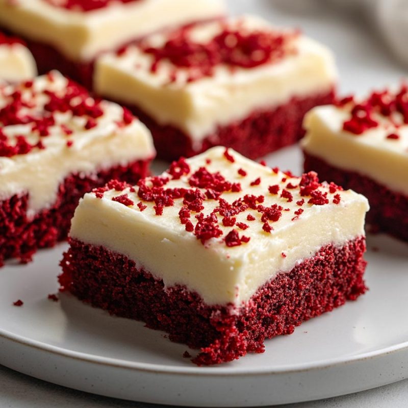 Red Velvet Beet Bars With Brown Butter Cream Cheese Frosting Yeyfood WEB1close Up Of Red Velvet Bars With Cream Cheese Fros 19177a0d B24c 41cc B678 Ae52c61f59b3 1 800x800