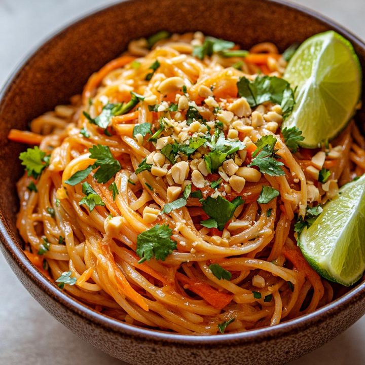 20 Minute Spicy Thai Noodles