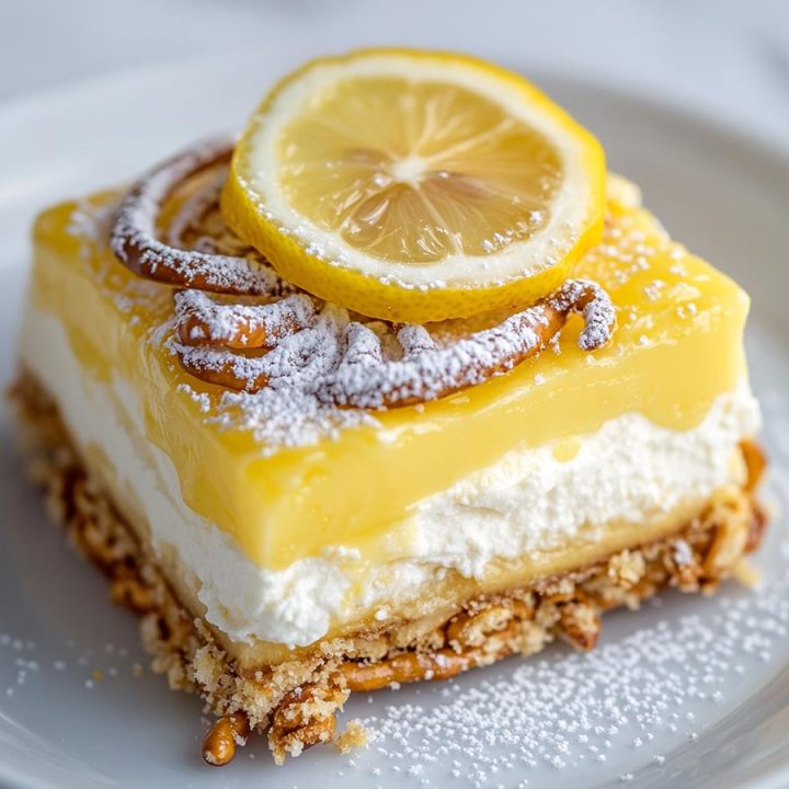 Lemon Pretzel Dessert