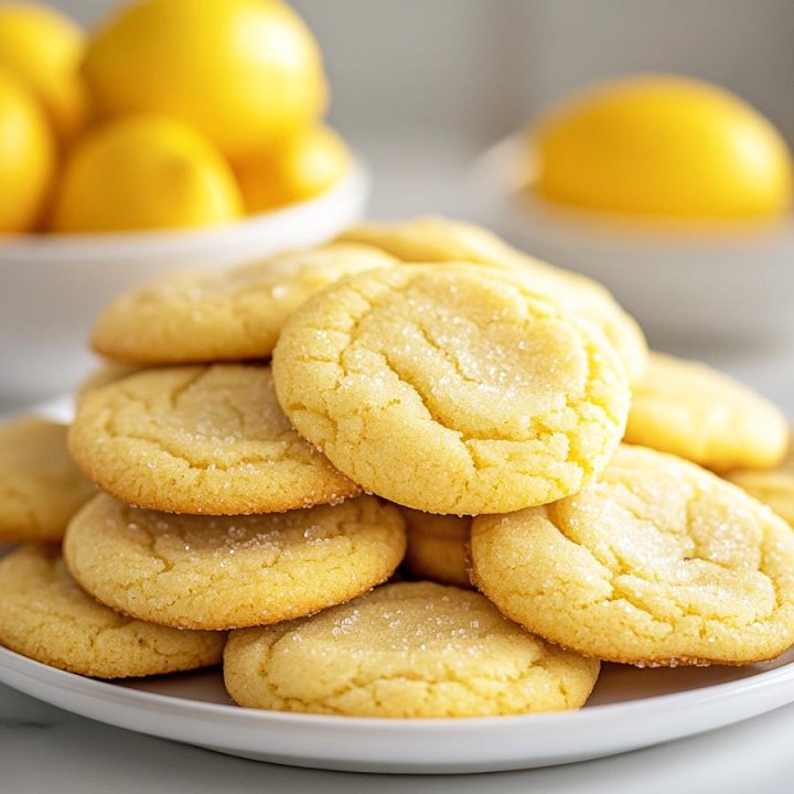 Chewy Lemon Sugar Cookies