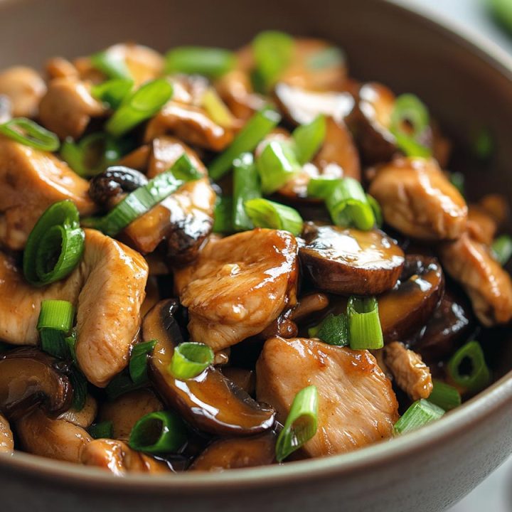 Chicken and Mushroom Stir-Fry