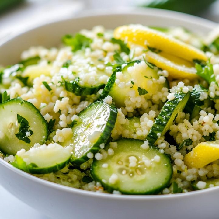 Cucumber and Lemon Couscous Salad
